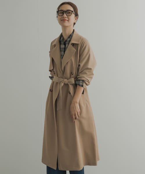 ロングトレンチコート 