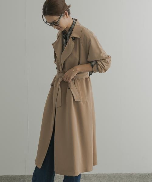 ロングトレンチコート 