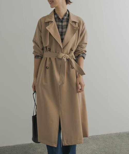 ロングトレンチコート 
