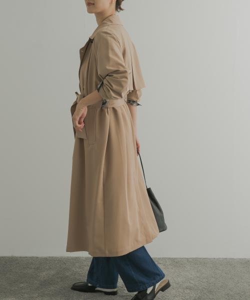 ロングトレンチコート 