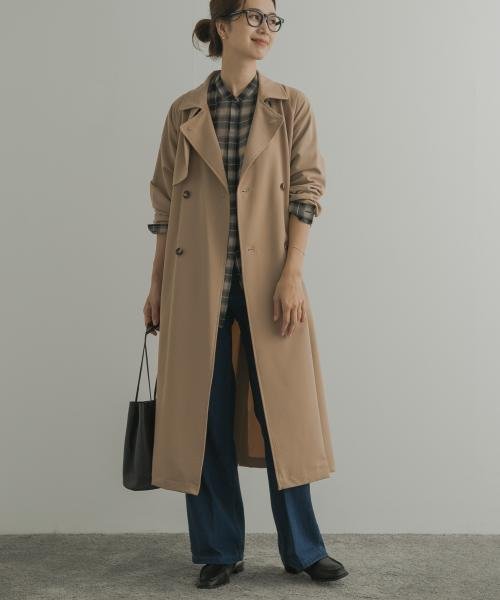 ロングトレンチコート 