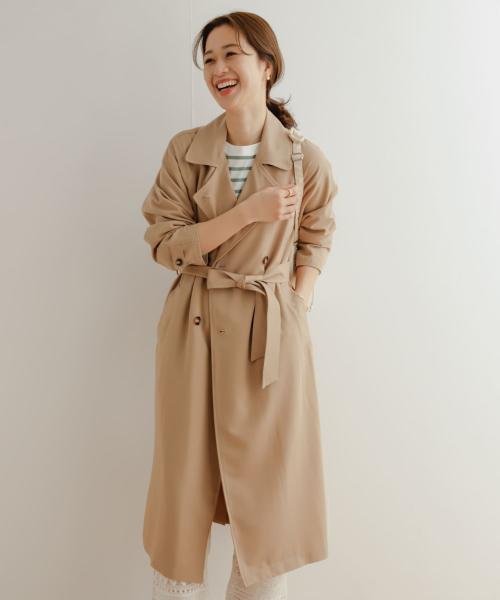 ロングトレンチコート 