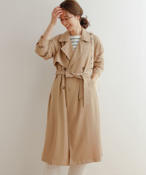 ロングトレンチコート 