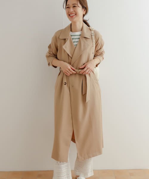 ロングトレンチコート 