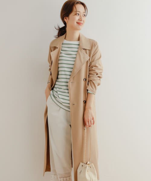 ロングトレンチコート 
