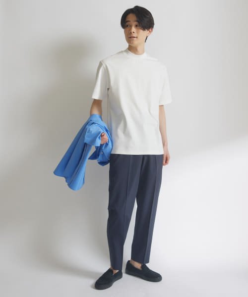 URBAN RESEARCH DOORS(アーバンリサーチドアーズ)/『UR TECH』防汚加工モックネックTシャツ/img05