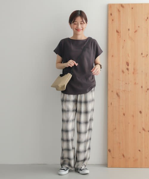 URBAN RESEARCH DOORS(アーバンリサーチドアーズ)/add fabrics オーバーフレンチTシャツ/img19