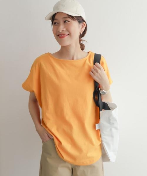 URBAN RESEARCH DOORS(アーバンリサーチドアーズ)/add fabrics オーバーフレンチTシャツ/img23