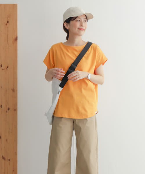 URBAN RESEARCH DOORS(アーバンリサーチドアーズ)/add fabrics オーバーフレンチTシャツ/img29