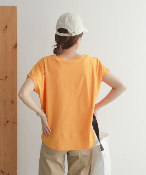 URBAN RESEARCH DOORS(アーバンリサーチドアーズ)/add fabrics オーバーフレンチTシャツ/img32