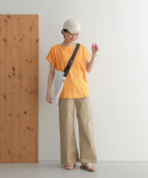 URBAN RESEARCH DOORS(アーバンリサーチドアーズ)/add fabrics オーバーフレンチTシャツ/img33