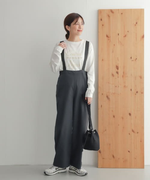 URBAN RESEARCH DOORS(アーバンリサーチドアーズ)/add fabricsサスペンダーパンツ/img19