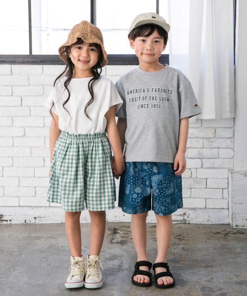 URBAN RESEARCH DOORS（Kids）(アーバンリサーチドアーズ（キッズ）)/『親子リンク』『WEB/一部店舗限定サイズ』add fabrics防汚Tシャツ(KIDS)/img07