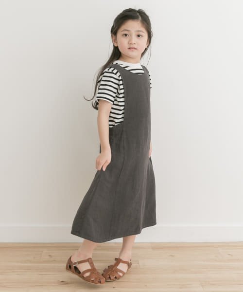 URBAN RESEARCH DOORS（Kids）(アーバンリサーチドアーズ（キッズ）)/『親子リンク』リネンレーヨンジャンパースカート(KIDS)/img04