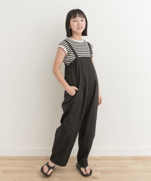 URBAN RESEARCH DOORS（Kids）(アーバンリサーチドアーズ（キッズ）)/『親子リンク』『WEB/一部店舗限定』add fabrics撥水サロペット(KIDS)/img01