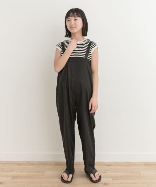 URBAN RESEARCH DOORS（Kids）(アーバンリサーチドアーズ（キッズ）)/『親子リンク』『WEB/一部店舗限定』add fabrics撥水サロペット(KIDS)/img02