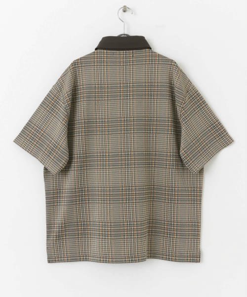 『吸水速乾』『UVカット』OOPS　千鳥柄カットポロシャツ 人気・おすすめ｜使いやすい・旅行におすすめ 品質保証 全国発送 日本国内発送・最短翌日お届け