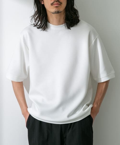 URBAN RESEARCH Sonny Label(アーバンリサーチサニーレーベル)/シルキーダンボールニットTシャツ/img07