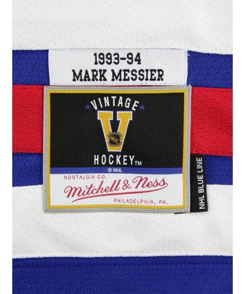 Mitchell & Ness(ミッチェルアンドネス)/マーク・メシエ レンジャース ロード ブルーラインジャージ 1993－94 NHL DARK JERSEY RANGERS 1993 MARK MESSIER/img08