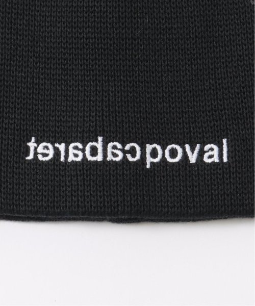 417 EDIFICE(フォーワンセブン　エディフィス)/【CABARET POVAL / キャバレーポバール】Arc Stripe Beanie/img03