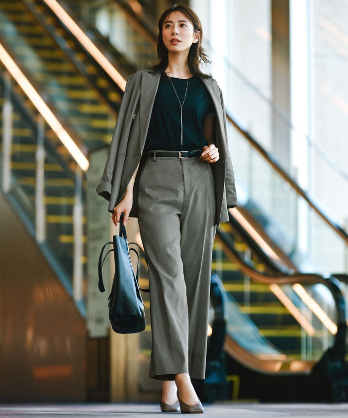 23区　トートバッグ　黒　レザー【CLASSY.6月号掲載/Oggi4月号掲載】 CLASSY.6月号掲載/Oggi4月号掲載】レザートートバッグ （トート