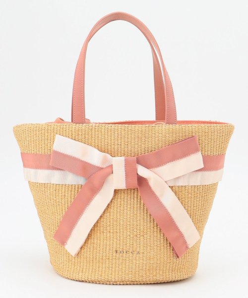 TOCCA(TOCCA)/BICOLOR RIBBON BASKET かごバッグ/img14