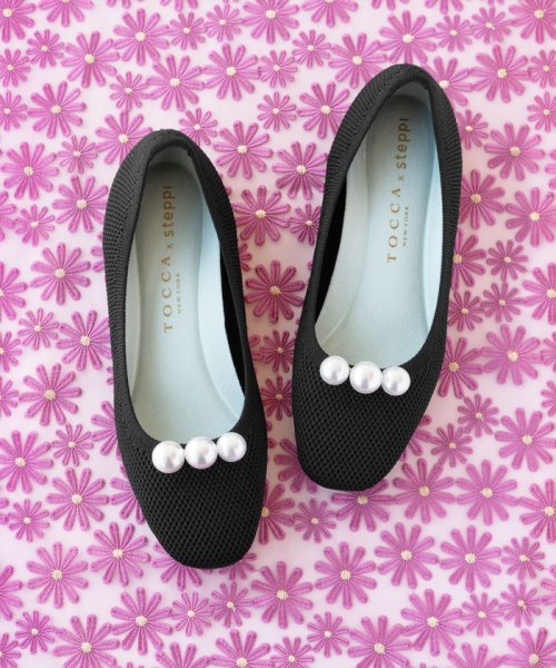 TOCCA(TOCCA)/【軽量・撥水・お洗濯可・2WAY・選べるシュークリップ】steppi×TOCCA BALLET PUMPS バレエパンプス/img04