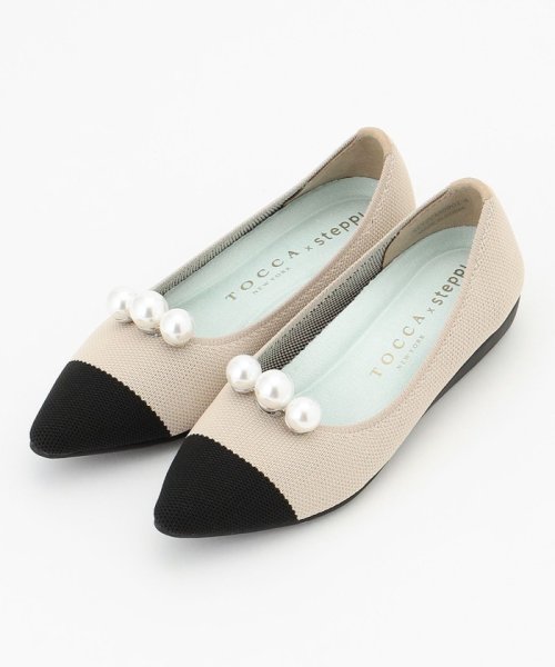 TOCCA(TOCCA)/【軽量・撥水・お洗濯可・選べるシュークリップ】steppi×TOCCA BICOLOR POINTED PUMPS バイカラーポインテッドパンプス/img23