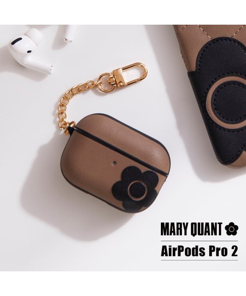 MARY QUANT(マリークヮント)/MARY QUANT マリークワント エアーポッズプロ 第2世代 AirPods Proケース カバー レディース マリクワ PU LEATHER HYBRID/img16
