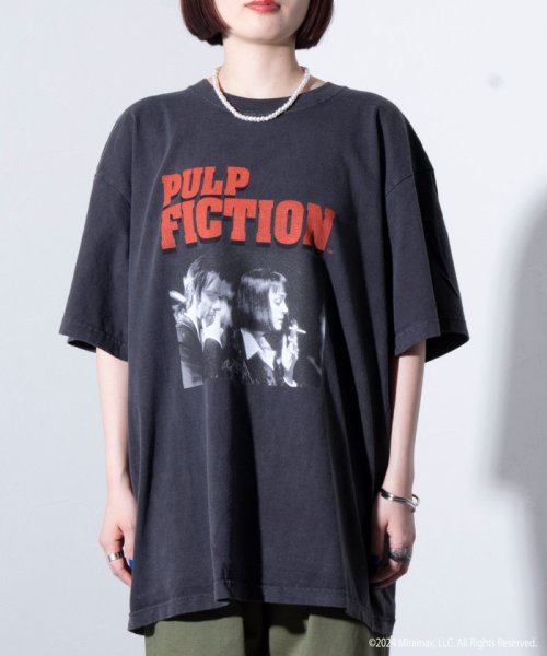 GLOSTER(GLOSTER)/【新柄追加】【GOOD ROCK SPEED/グッドロックスピード】PLUP FICTION ピグメントTシャツ ロゴ フォトTシャツ/img47