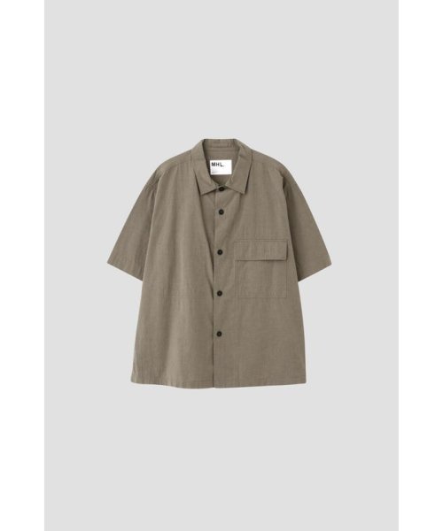 MHL.(エムエイチエル)/LIGHTWEIGHT COTTON LINEN CHAMBRAY/img06