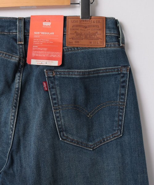 LEVI’S OUTLET(リーバイスアウトレット)/WARM JEANS 505（TM） レギュラーフィット ミディアムインディゴ LOHI/img03