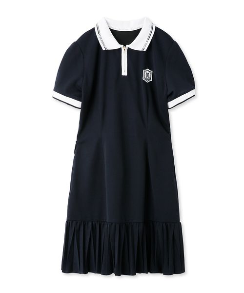 CELFORD GOLF】マーメイドプリーツポロワンピース(505985400)｜阪急