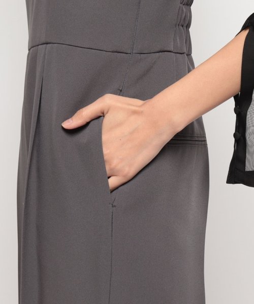 【formofrma別注】シアートップス パンツドレス/結婚式/パーティー/クルージング/発表会 デザイン ：あり フォルムフォルマ ワンピース 演奏会