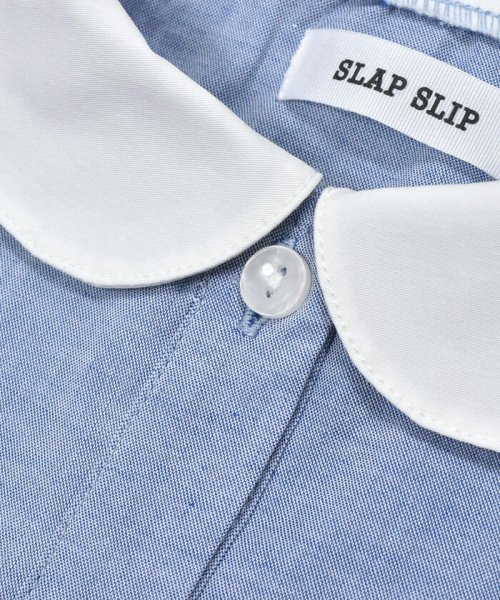 SLAP SLIP(スラップスリップ)/襟付きダンガリーティアードワンピース(90~140cm)/img06