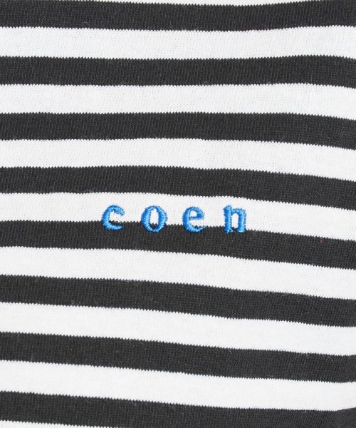 coen(coen)/USAコットンCOEN刺繍Tシャツ/img41