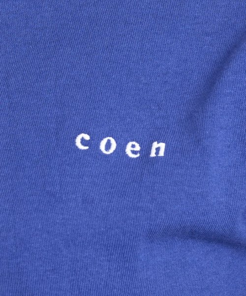 coen(coen)/USAコットンCOEN刺繍Tシャツ/img43