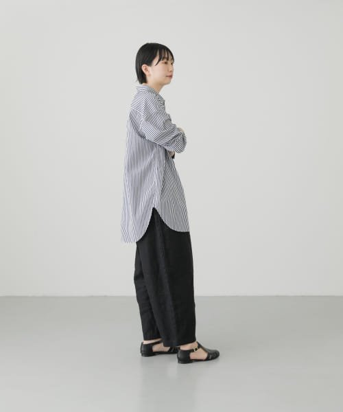 KAGURE(かぐれ)/『ユニセックス』ストライプビッグシャツ/img21
