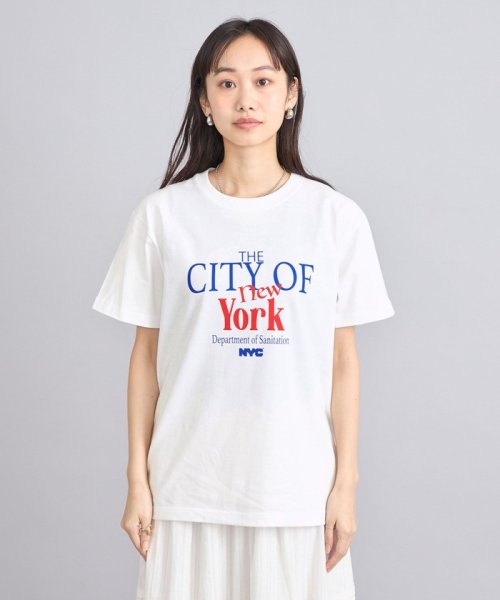 coen(coen)/ROCK STANLEY（ロックスタンレー）別注NYCロゴプリントTシャツ/img38