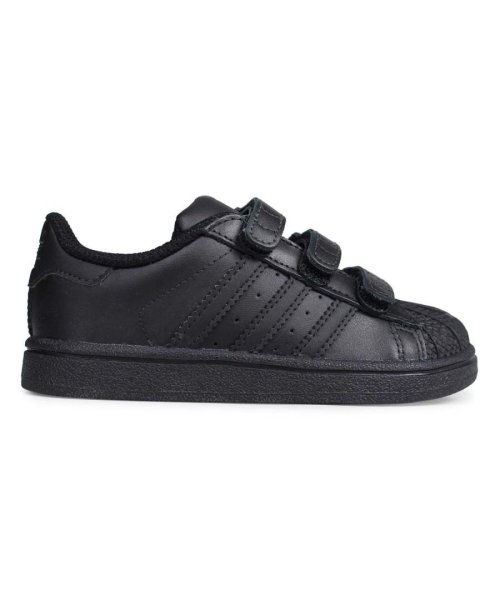 ar/mg(エーアールエムジー)/アディダス オリジナルス adidas Originals スーパースター スニーカー ベビー ベルクロ SUPERSTAR CF 1 ブラック 黒 BZ041/img01