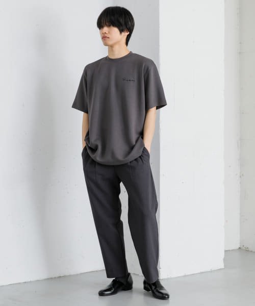 SENSE OF PLACE by URBAN RESEARCH(センスオブプレイス バイ アーバンリサーチ)/『ユニセックス』シシュウダンボールポンチTシャツ(5分袖)/img33