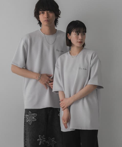 SENSE OF PLACE by URBAN RESEARCH(センスオブプレイス バイ アーバンリサーチ)/シシュウダンボールポンチTシャツ(5分袖)/img42