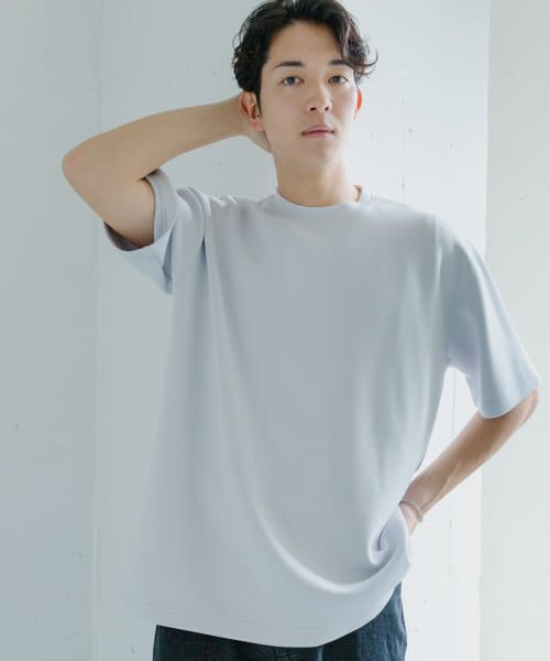 SENSE OF PLACE by URBAN RESEARCH(センスオブプレイス バイ アーバンリサーチ)/『ユニセックス』ダンボールポンチTシャツ(5分袖)/img44