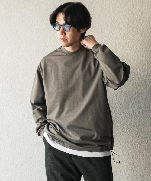 URBAN RESEARCH DOORS(アーバンリサーチドアーズ)/『一部WEB限定カラー』URD Drawstring Long－sleeve T－shirts/img18