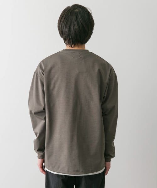 URBAN RESEARCH DOORS(アーバンリサーチドアーズ)/『一部WEB限定カラー』URD Drawstring Long－sleeve T－shirts/img38