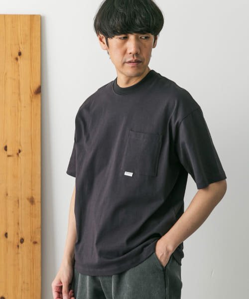 URBAN RESEARCH DOORS(アーバンリサーチドアーズ)/add fabrics ポケットクルーネック Tシャツ/img10