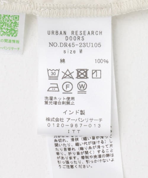 URBAN RESEARCH DOORS(アーバンリサーチドアーズ)/コットンボイルティアードチュニック/img27