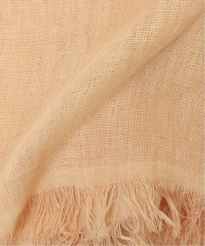 新品未使用NIMNIMDUAI THICK LINEN リネンストール パープル