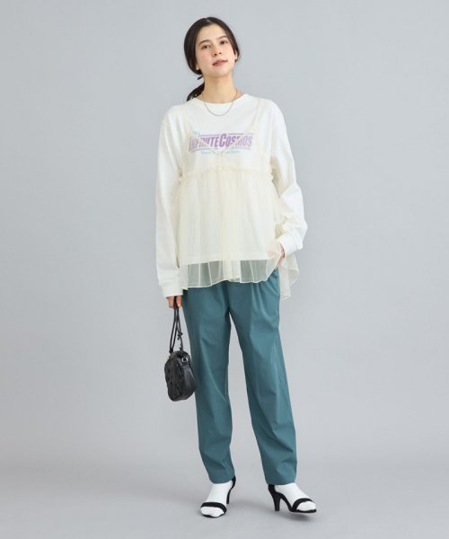 coen(coen)/チュールキャミ付きロックTシャツ/img12