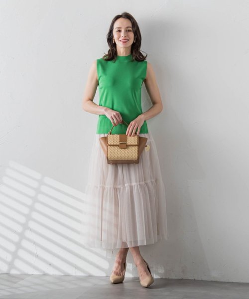 LUCINDAノースリーブニット≪手洗い可能≫ OCQ1498193467(11440円)